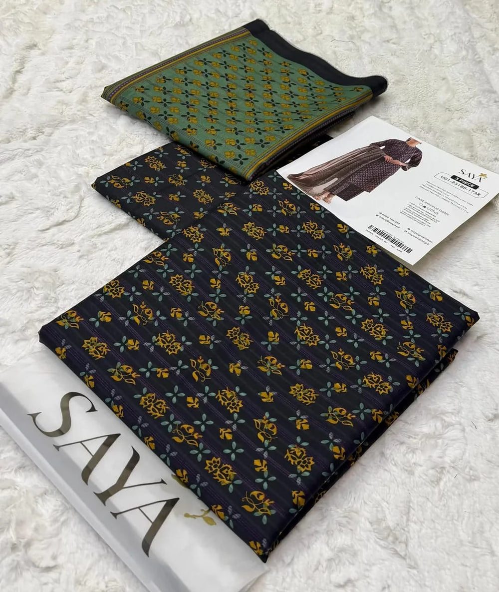 SAYA LAWN 3PC COLLECTION  Vol: 10