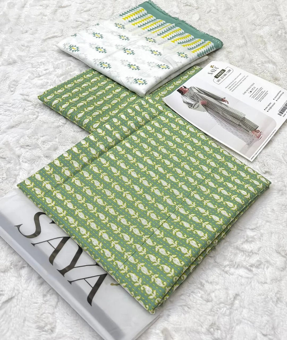 SAYA LAWN 3PC COLLECTION  Vol: 11