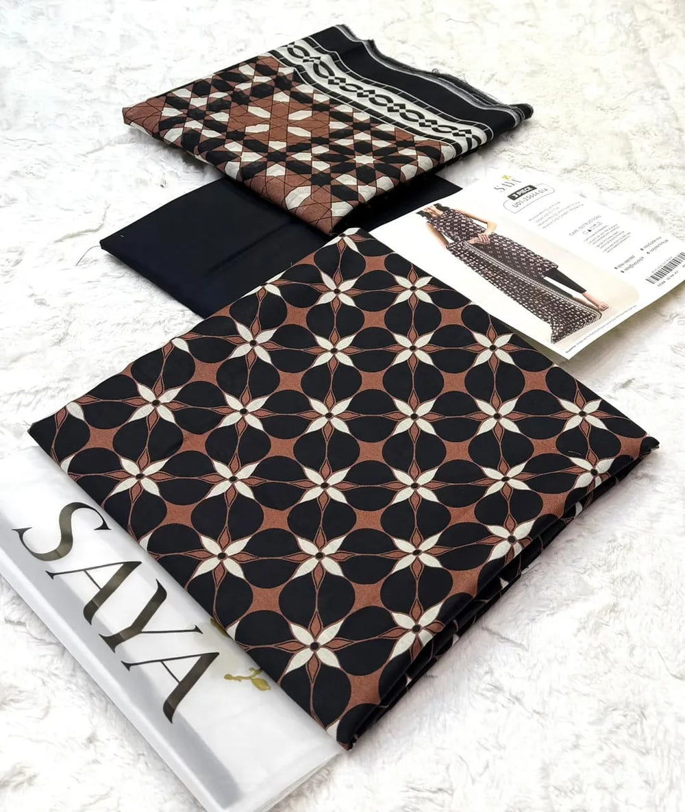 SAYA LAWN 3PC COLLECTION  Vol: 12