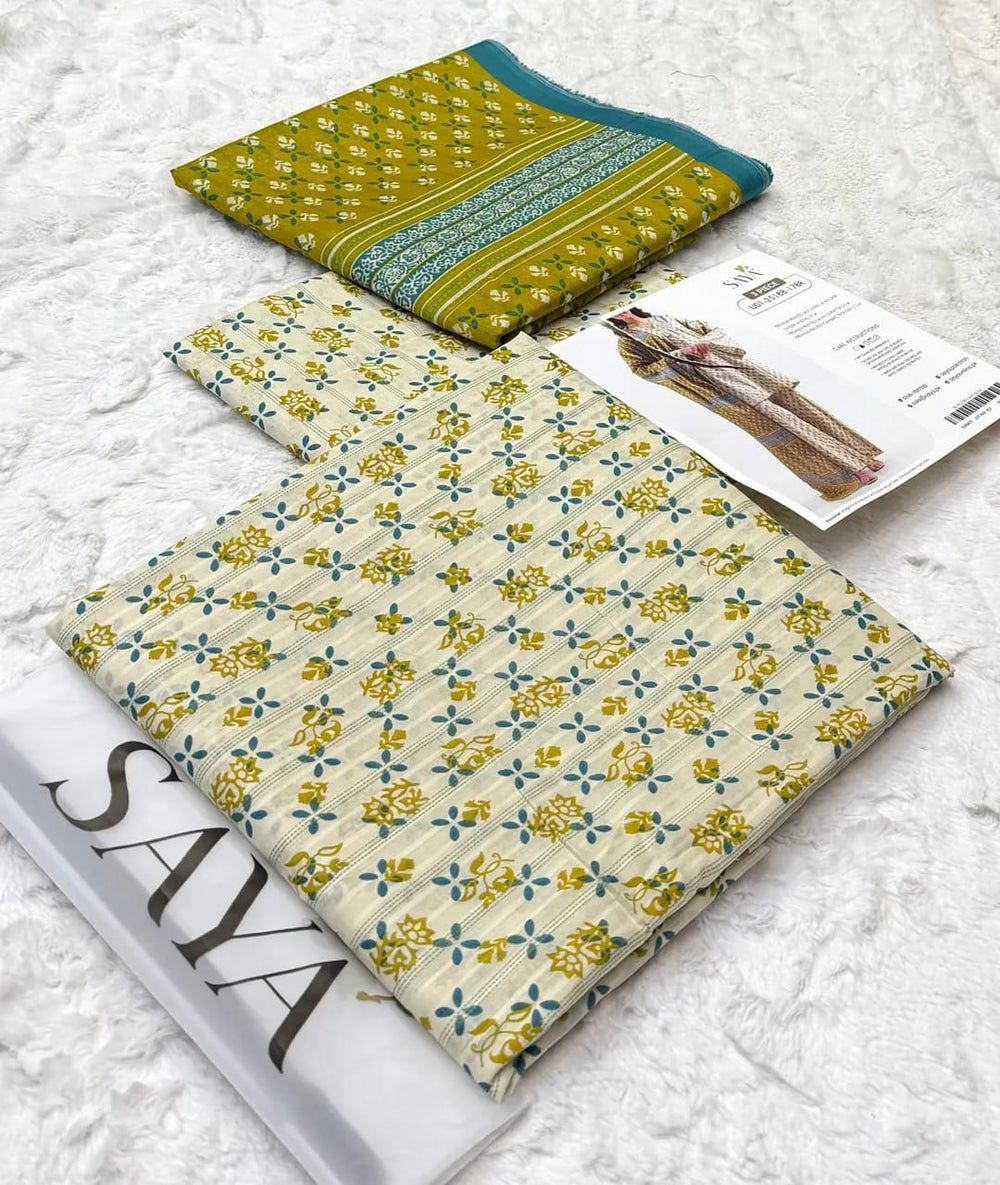 SAYA LAWN 3PC COLLECTION  Vol: 16