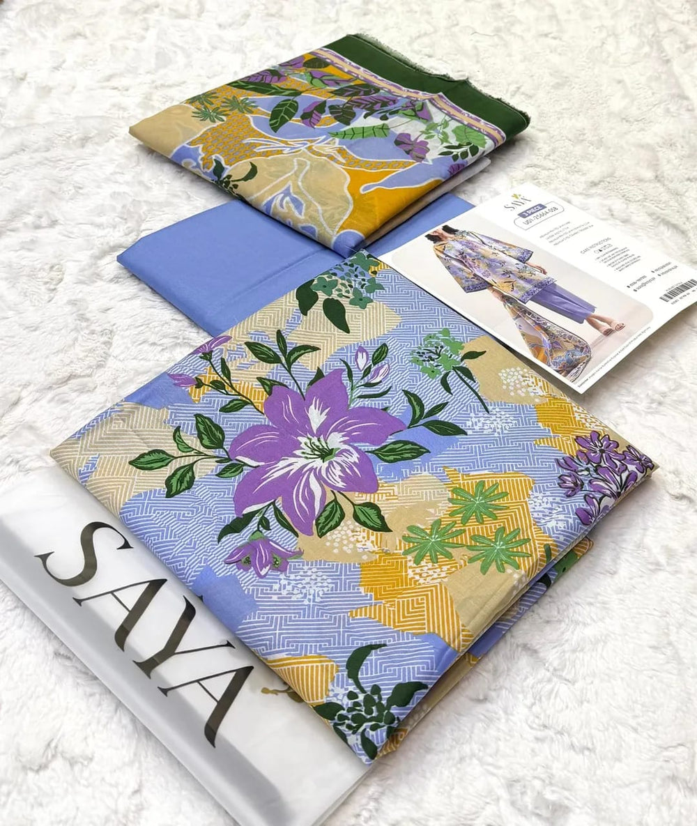 SAYA LAWN 3PC COLLECTION  Vol: 18