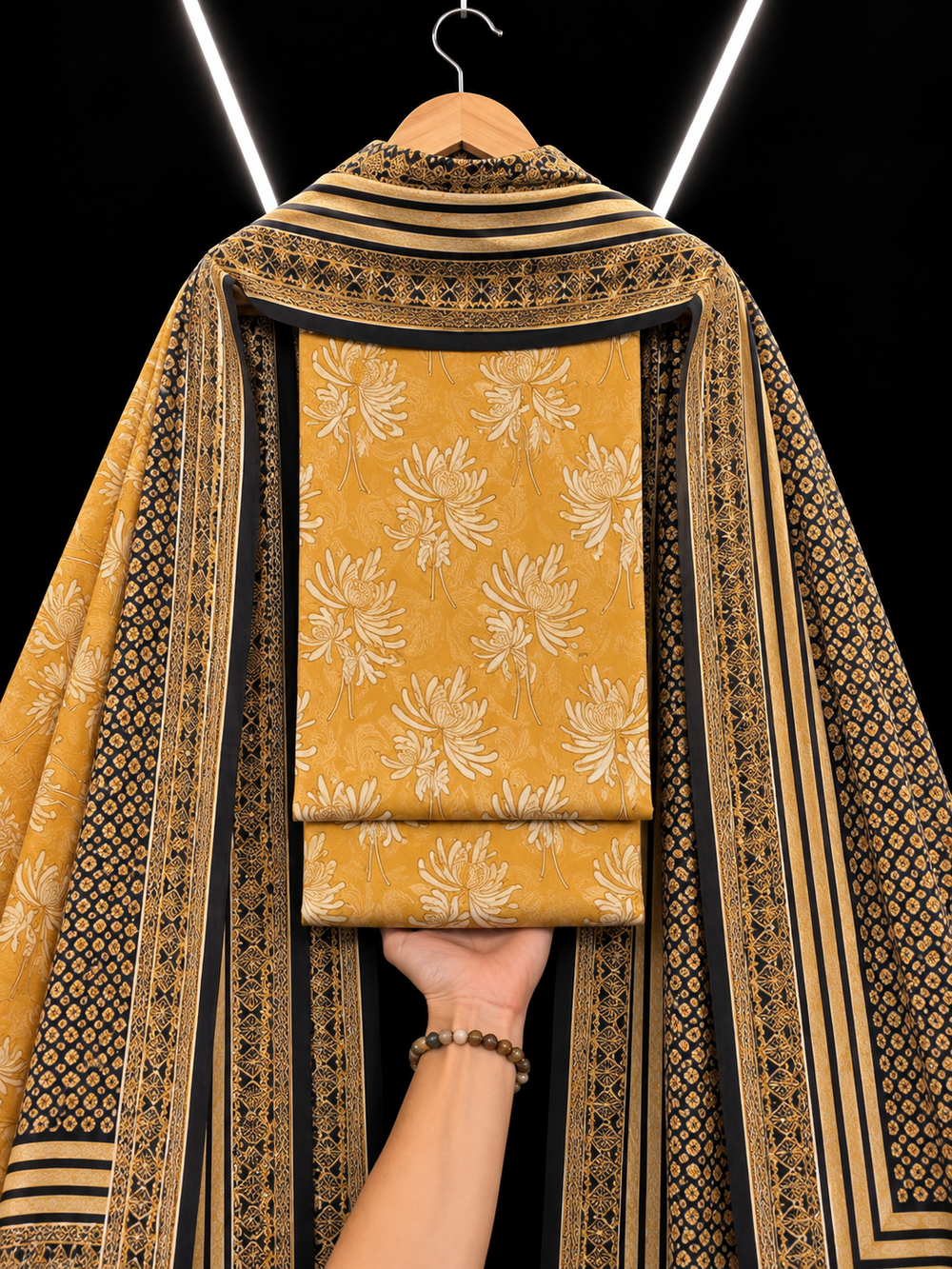 3PC DHANAK SILK - P1903