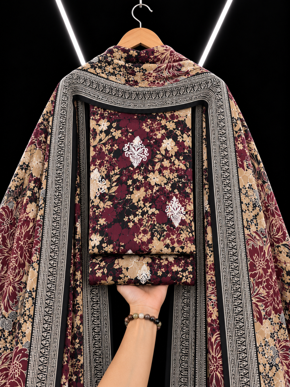 3PC DHANAK SILK - P1905