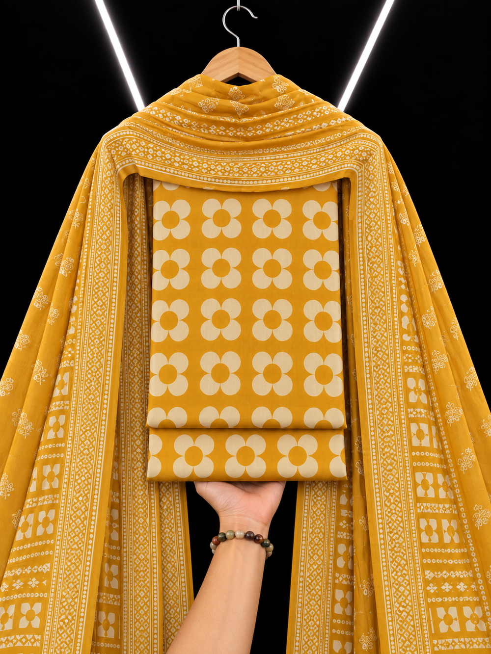 3PC DHANAK SILK - P1908
