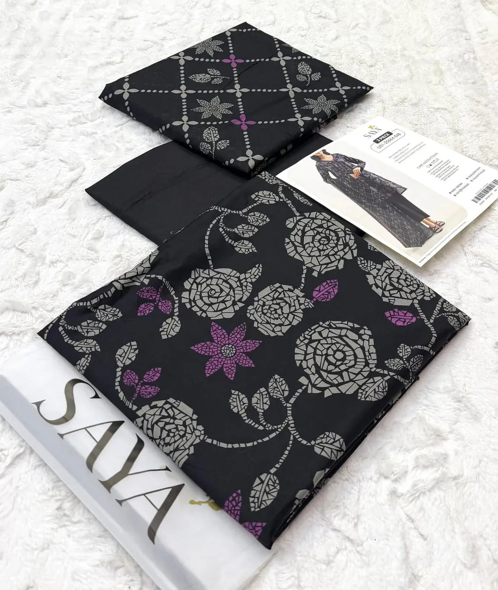 SAYA LAWN 3PC COLLECTION  Vol: 20