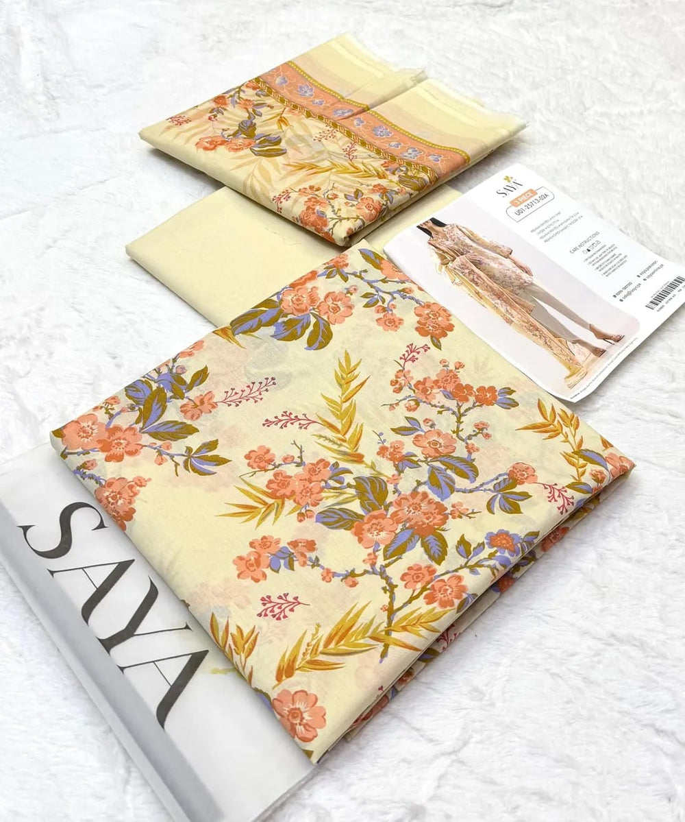 SAYA LAWN 3PC COLLECTION  Vol: 25