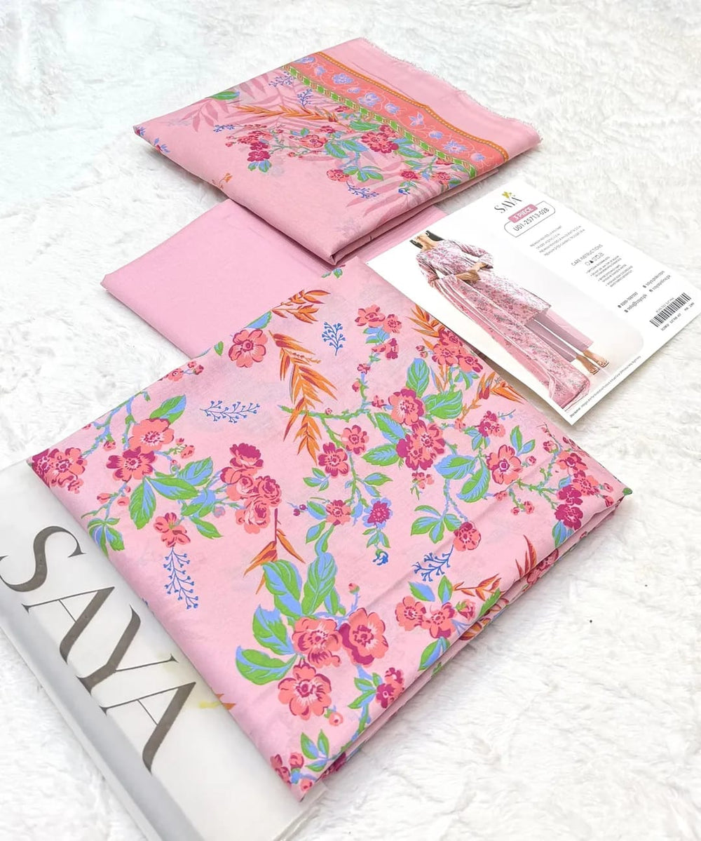 SAYA LAWN 3PC COLLECTION  Vol: 26