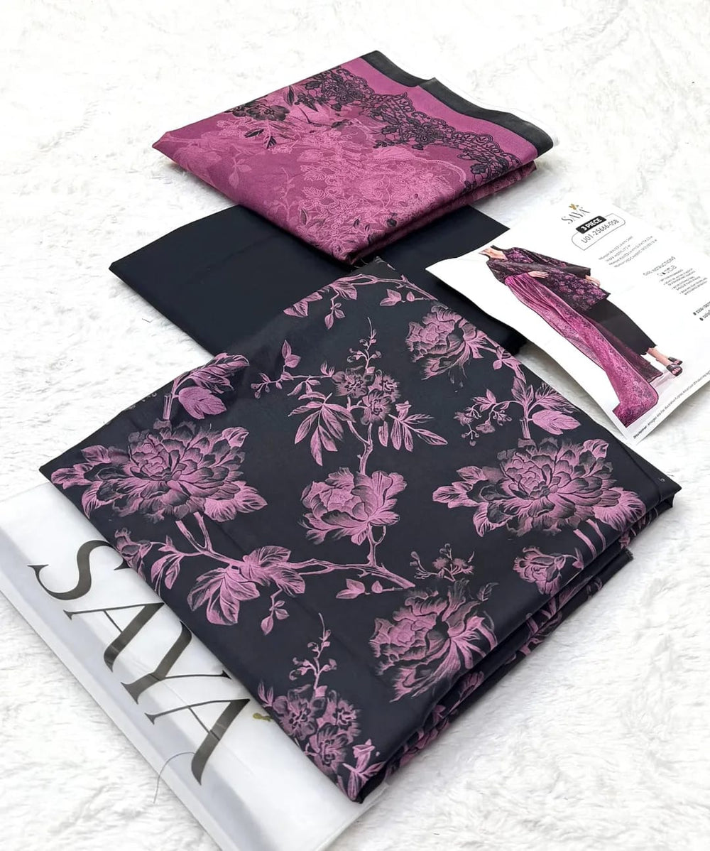 SAYA LAWN 3PC COLLECTION  Vol: 35