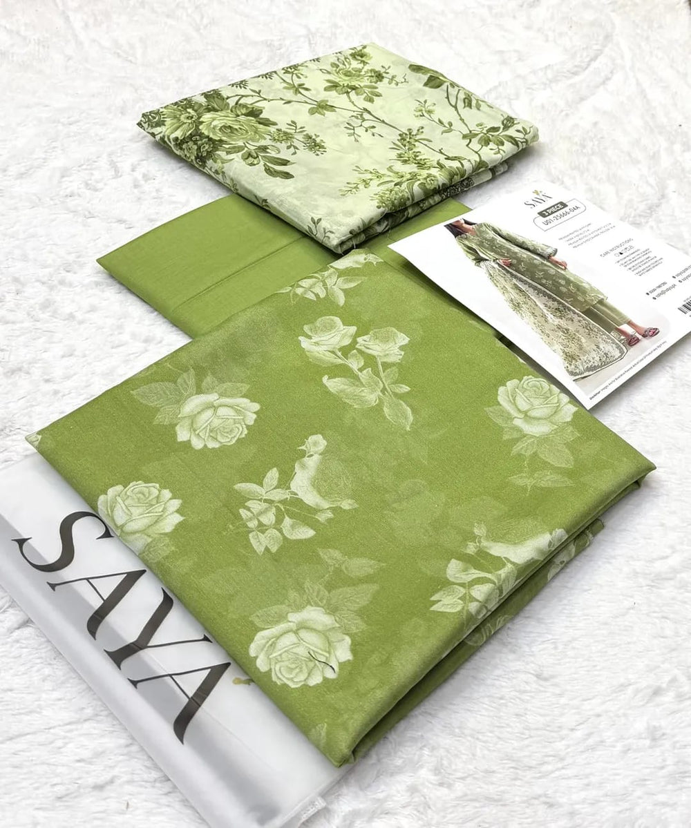SAYA LAWN 3PC COLLECTION  Vol: 39
