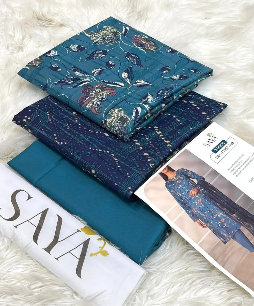 SAYA LAWN 3PC COLLECTION  Vol: 40