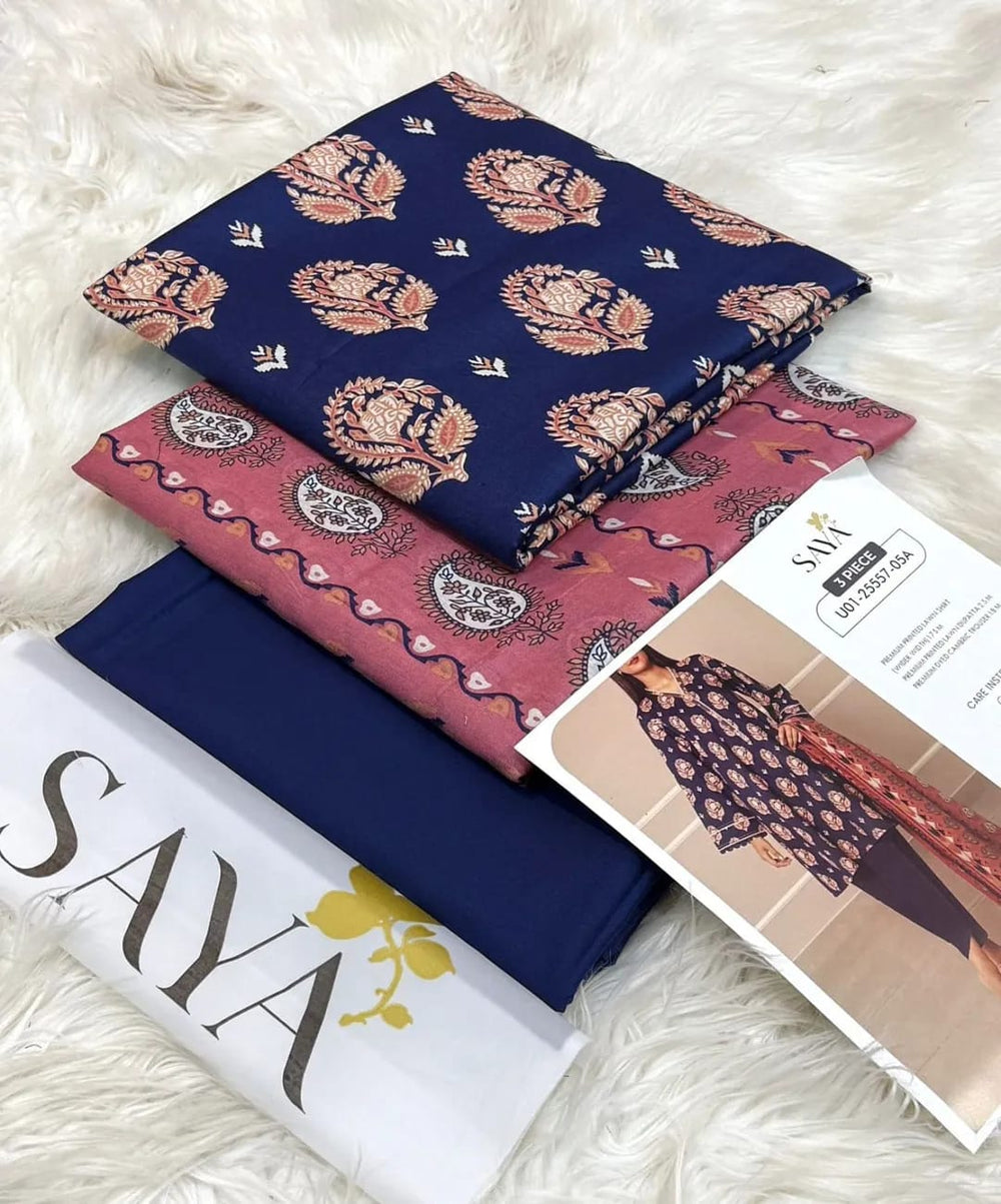 SAYA LAWN 3PC COLLECTION  Vol: 41