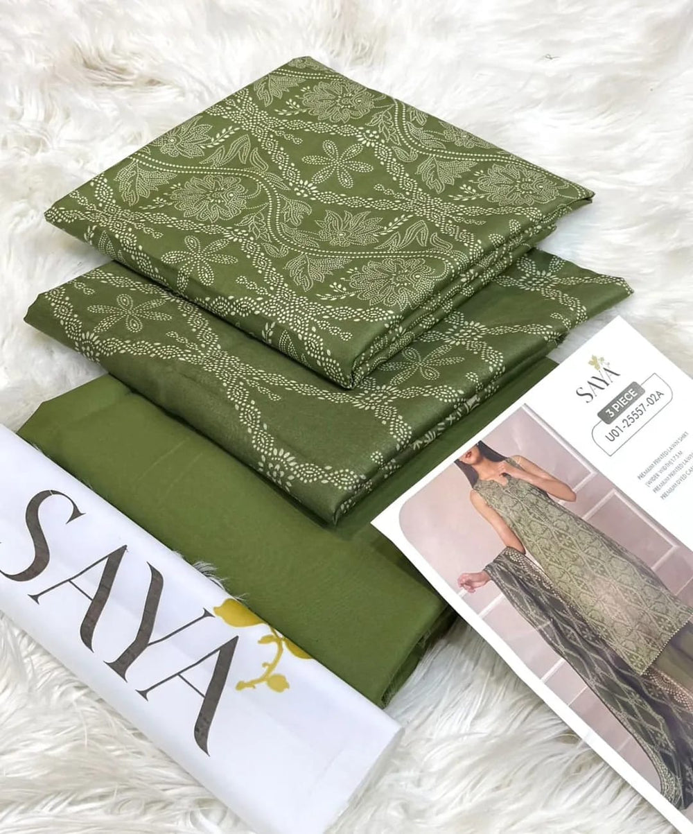 SAYA LAWN 3PC COLLECTION  Vol: 42