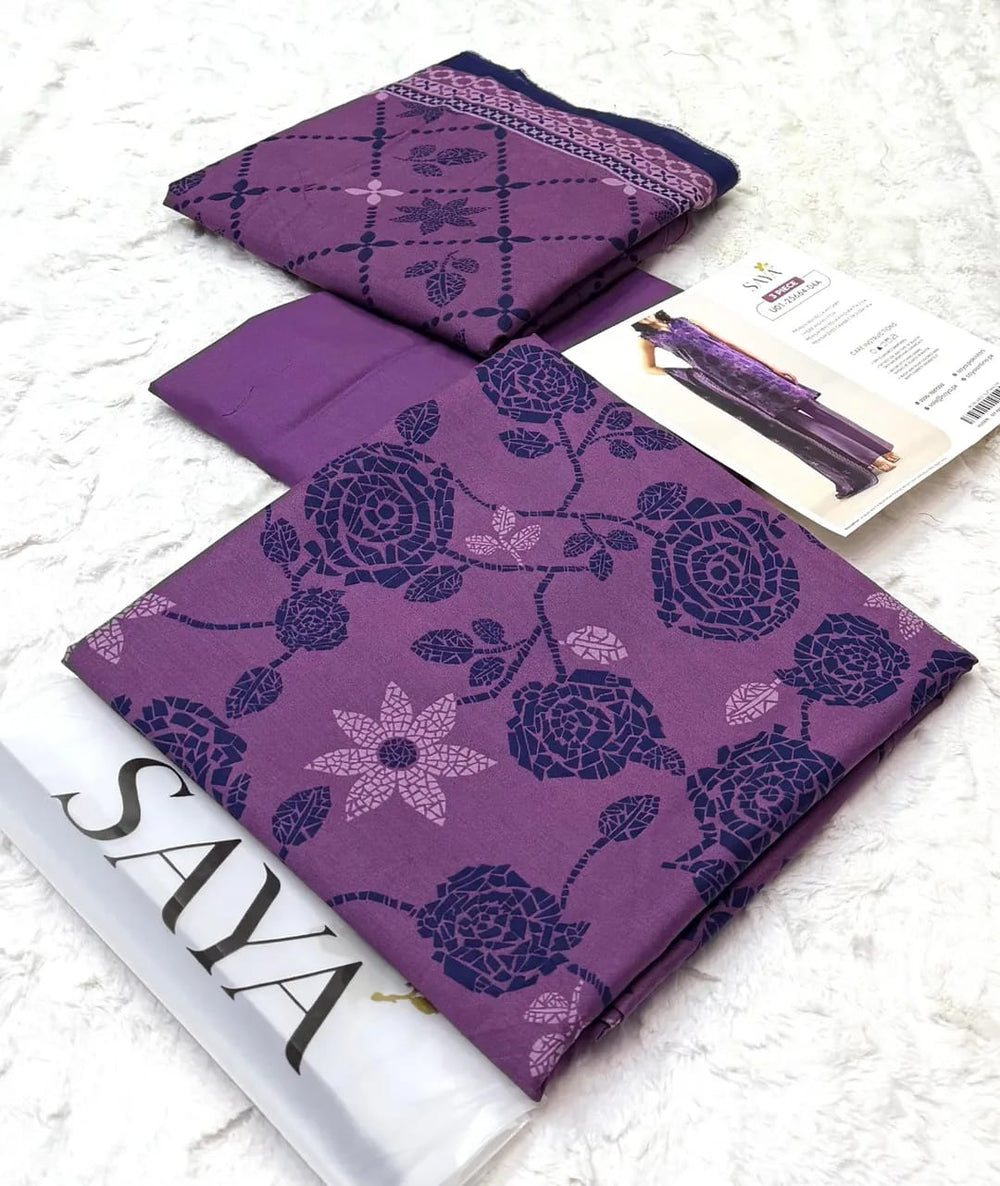 SAYA LAWN 3PC COLLECTION  Vol: 05