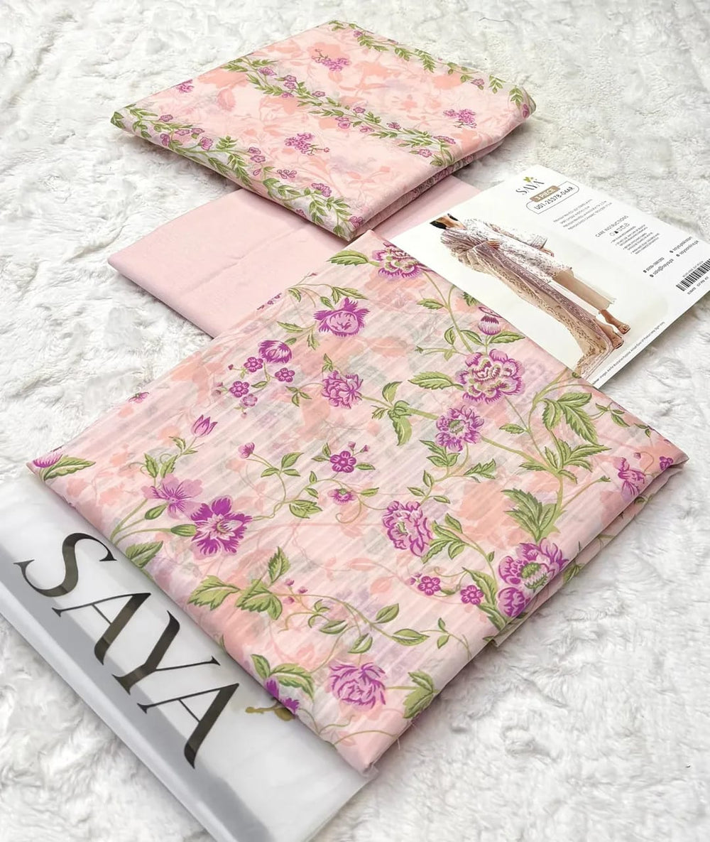 SAYA LAWN 3PC COLLECTION  Vol: 06